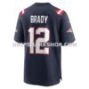Mens Nike Tom Brady Navy New England Patriots Game Retired Player Jersey Pi4725000