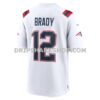 Mens Nike Tom Brady White New England Patriots Retired Game Jersey Pi5342000
