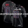 NFL225687M01-ca15c3 Mens Nike Drake Maye Black New England Patriots Super Bowl Lx Patch Carbon Fashion Game Jersey