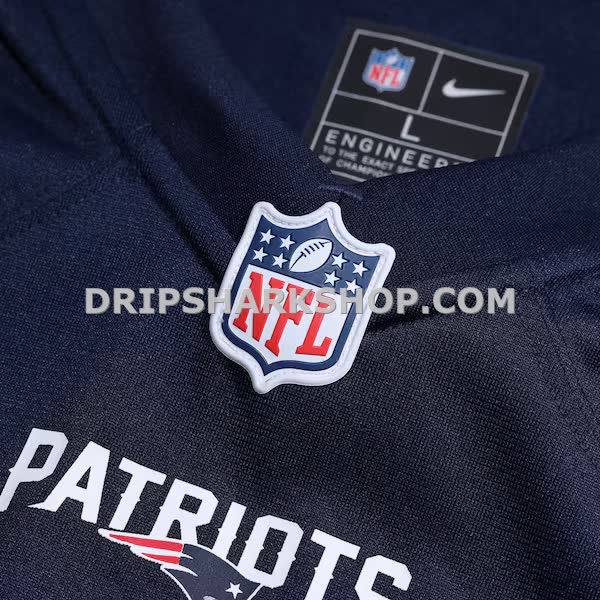 Mens Nike Rodney Harrison Navy New England Patriots Game Retired Player Jersey
