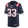 Mens Nike Anfernee Jennings Navy New England Patriots Team Game Jersey
