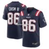 Mens Nike Efton Chism Iii Navy New England Patriots Team Game Jersey