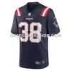 Mens Nike Rhamondre Stevenson Navy New England Patriots Game Jersey Pi4480000