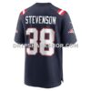 Mens Nike Rhamondre Stevenson Navy New England Patriots Game Jersey Pi4480000