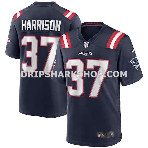Mens Nike Rodney Harrison Navy New England Patriots Game Retired Player Jersey Pi3974000