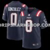 NFL227f85M01-27a403 Mens Nike Christian Gonzalez Navy New England Patriots Team Game Jersey