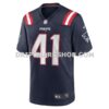 NFL22a03eG01-8b19c3 Mens Nike Brenden Schooler Navy New England Patriots Game Player Jersey Pi5115000