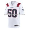 Mens Nike Mike Vrabel White New England Patriots Retired Player Game Jersey