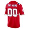 NFL22b126G02-d6beaa Mens Nike Red New England Patriots Alternate Custom Jersey Pi3911000