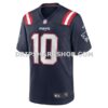 Mens Nike Mac Jones Navy New England Patriots Team Game Jersey Pi4301000