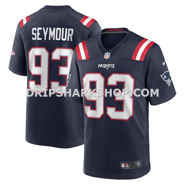 Mens Nike Richard Seymour Navy New England Patriots Retired Player Game Jersey Pi4848000