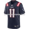 Mens Nike Drew Bledsoe Navy New England Patriots Game Retired Player Jersey Pi3974000