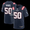 Mens Nike Mike Vrabel Navy New England Patriots Game Retired Player Jersey
