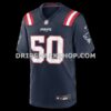 Mens Nike Mike Vrabel Navy New England Patriots Game Retired Player Jersey