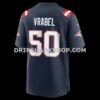 Mens Nike Mike Vrabel Navy New England Patriots Game Retired Player Jersey