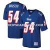 NFL22db57M01-f3caca Mens Mitchell And Ness Tedy Bruschi Royal New England Patriots Legacy Replica Jersey Pi3610000