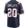 Mens Nike Gino Cappelletti Navy New England Patriots Game Retired Player Jersey Pi3994000
