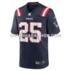 Mens Nike Marcus Jones Navy New England Patriots Game Player Jersey Pi5115000