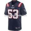 Mens Nike Chris Slade Navy New England Patriots Game Retired Player Jersey Pi3994000