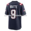Mens Nike Kayshon Boutte Navy New England Patriots Game Jersey
