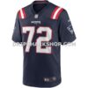 Mens Nike Matt Light Navy New England Patriots Game Retired Player Jersey Pi3994000