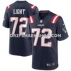 Mens Nike Matt Light Navy New England Patriots Game Retired Player Jersey Pi3994000