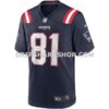 Mens Nike Randy Moss Navy New England Patriots Game Retired Player Jersey Pi3974000