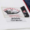 Mens Mitchell And Ness Tom Brady White New England Patriots 2000 Big And Tall Legacy Replica Jersey