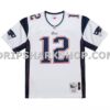 Mens Mitchell And Ness Tom Brady White New England Patriots 2000 Big And Tall Legacy Replica Jersey