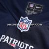 Mens Nike Drew Bledsoe Navy New England Patriots Game Retired Player Jersey