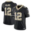Mens Nike Chris Olave Black New Orleans Saints Vapor Fuse Limited Jersey
