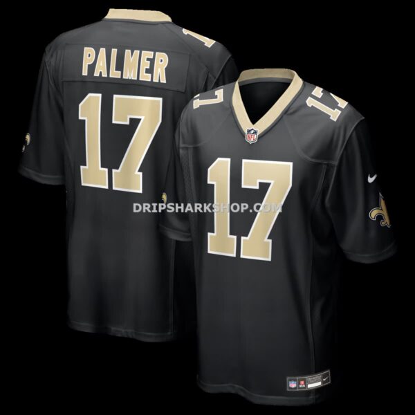 Mens Nike Trey Palmer Black New Orleans Saints Team Game Jersey