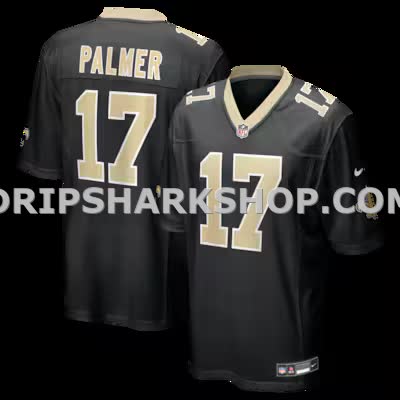 Mens Nike Trey Palmer Black New Orleans Saints Team Game Jersey
