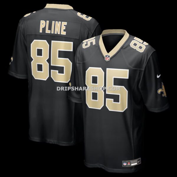 Mens Nike Mason Pline Black New Orleans Saints Team Game Jersey