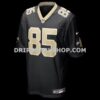 Mens Nike Mason Pline Black New Orleans Saints Team Game Jersey