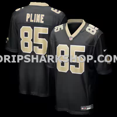 Mens Nike Mason Pline Black New Orleans Saints Team Game Jersey