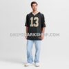 NFL230cc1G10-f26dc5 Mens Nike Velus Jones Jr Black New Orleans Saints Team Game Jersey