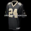 Mens Nike Devin Neal Black New Orleans Saints Team Game Jersey