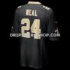 Mens Nike Devin Neal Black New Orleans Saints Team Game Jersey