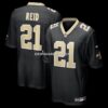 NFL2321b2G04-09e9f2 Mens Nike Justin Reid Black New Orleans Saints Team Game Jersey