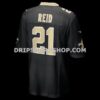 NFL2321b2G06-407598 Mens Nike Justin Reid Black New Orleans Saints Team Game Jersey
