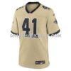 Mens Nike Alvin Kamara Gold New Orleans Saints Gameday Golds Alternate Game Player Jersey