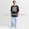 NFL232a11G10-c6aebb Mens Nike Rejzohn Wright Black New Orleans Saints Team Game Jersey