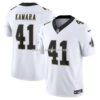 Mens Nike Alvin Kamara White New Orleans Saints Vapor Fuse Limited Jersey