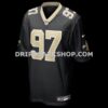 Mens Nike Khristian Boyd Black New Orleans Saints Game Jersey