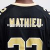 Mens Nike Tyrann Mathieu Black New Orleans Saints Game Jersey