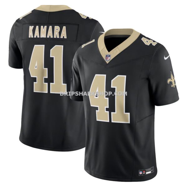 Mens Nike Alvin Kamara Black New Orleans Saints Vapor Fuse Limited Jersey