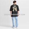 Mens Nike Xavier Truss Black New Orleans Saints Team Game Jersey