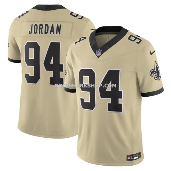 Mens Nike Cameron Jordan Gold New Orleans Saints Gameday Golds Alternate Vapor Fuse Limited Jersey