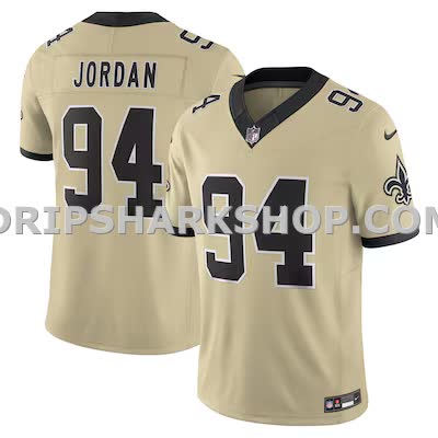 Mens Nike Cameron Jordan Gold New Orleans Saints Gameday Golds Alternate Vapor Fuse Limited Jersey